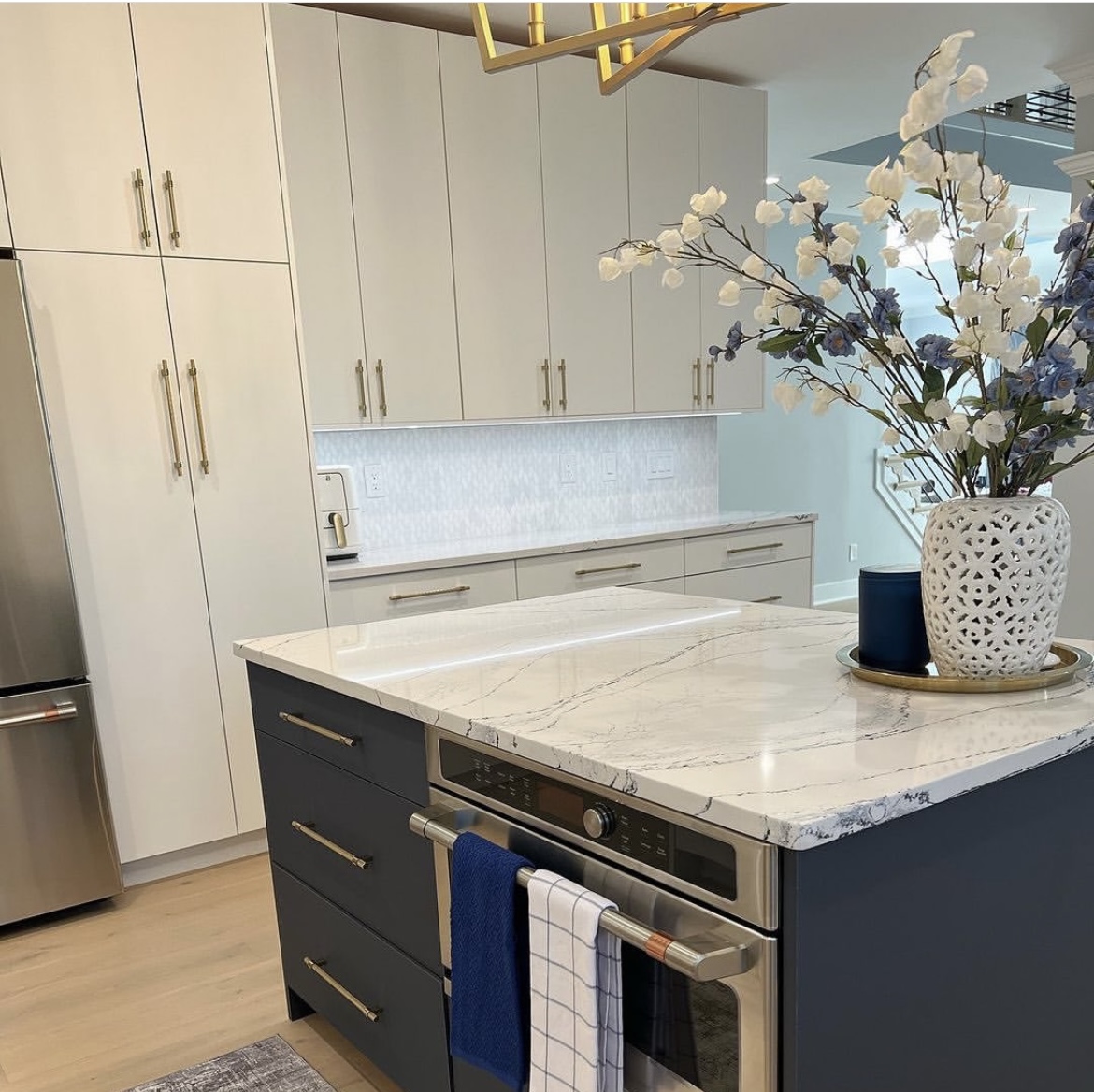 Pannello showroom — custom cabinet and finish samples in Washington DC